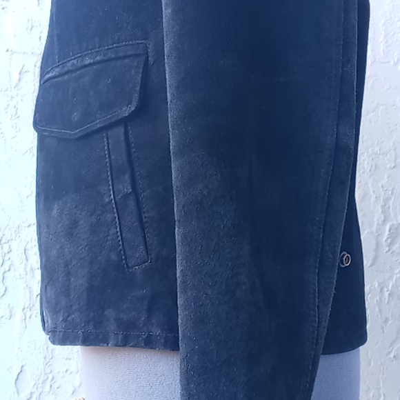 Adventures On The Wing Genuine Suede Jacket - Picture 8 of 15